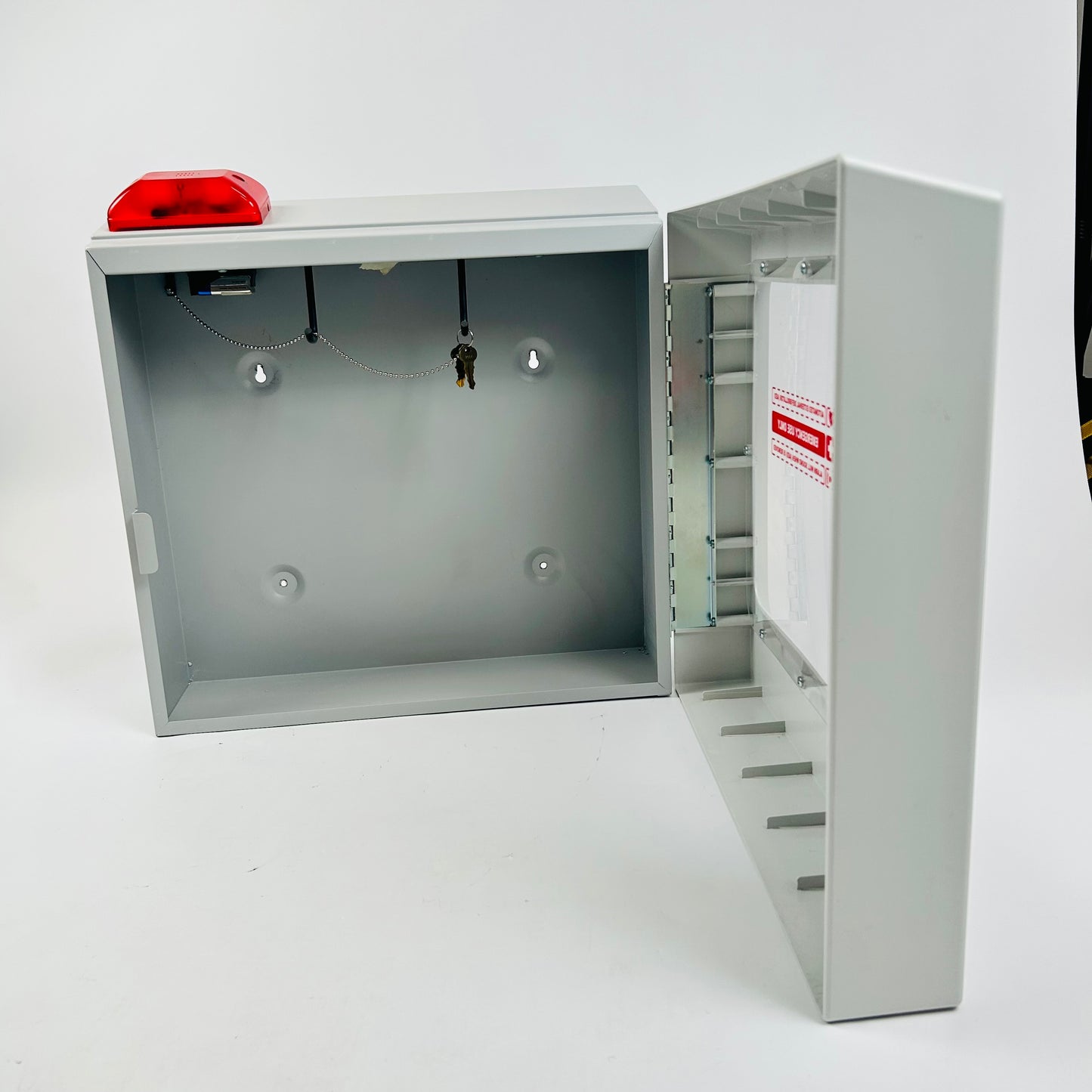 Cardiac Science AED Box and Defibrillator With Low Battery