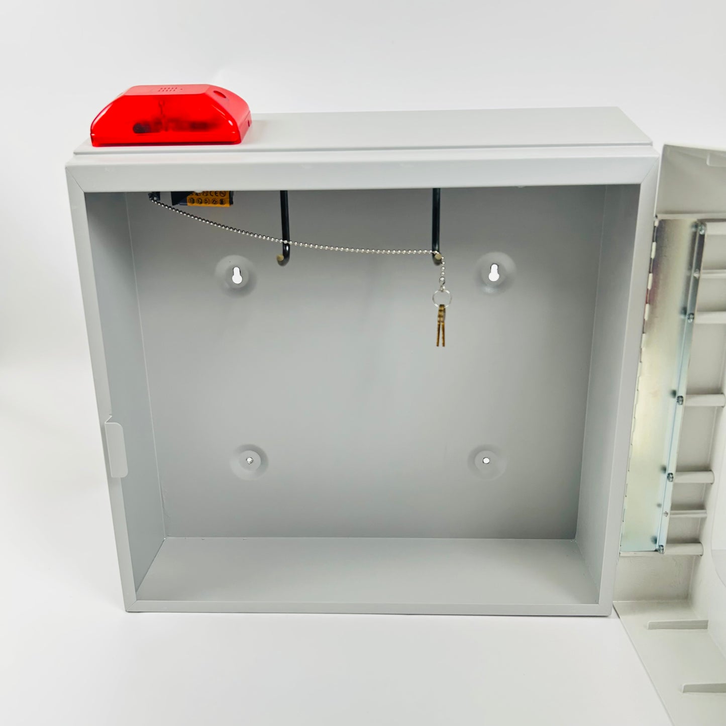 Cardiac Science AED Defibrillator and Box with Battery