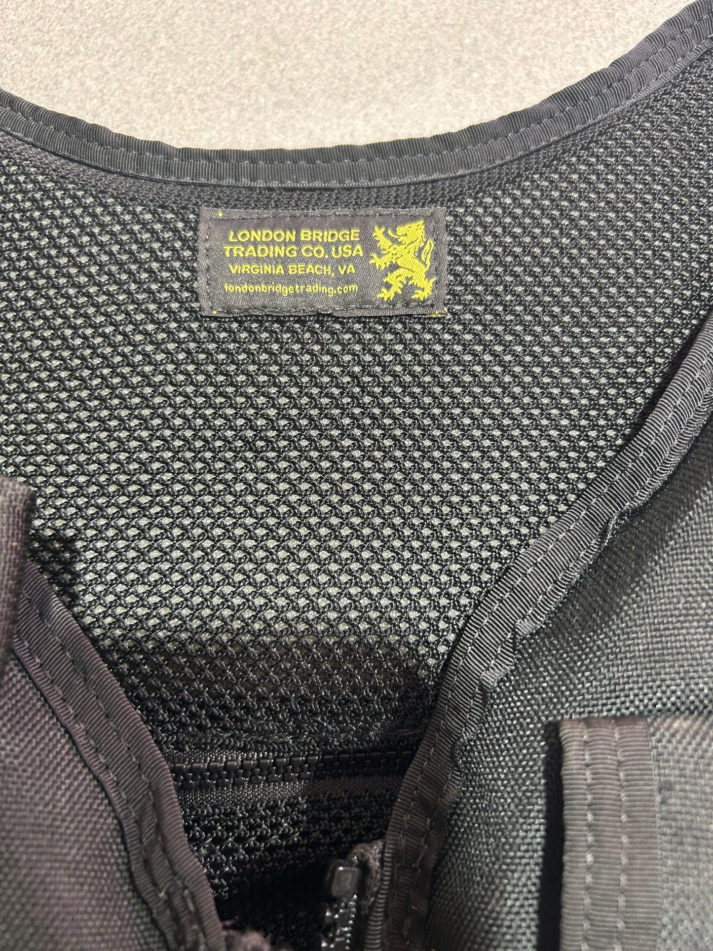 London Bridge Trading Co LBT-1620G-R (LH) Tactical Vest w/ Flotation, Black
