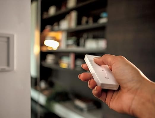 Hue Dimmer Switch with Remote V1, White 1 Pack Philips Controls On/Off and Dimming Of Hue Lights