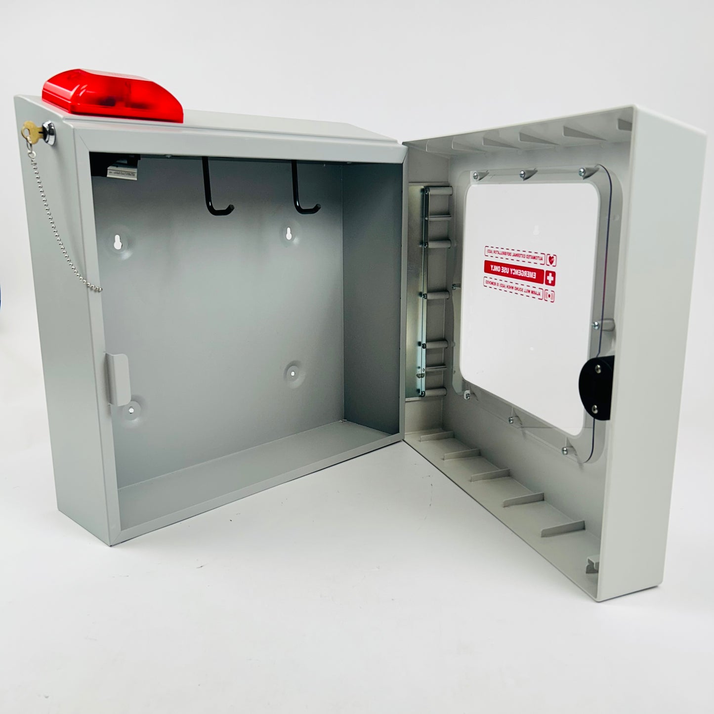 Cardiac Science Defibrillator with Box and battery