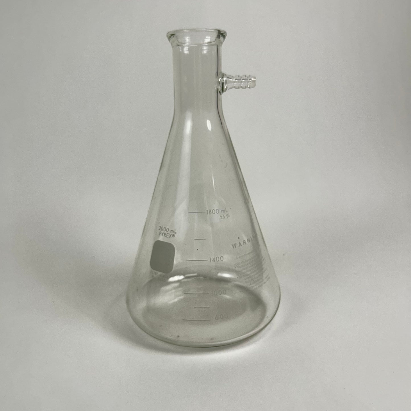PYREX 5340 2000 ml Heavy Wall Borosilicate Glass5340 Filtering Flasks, with Sidearm