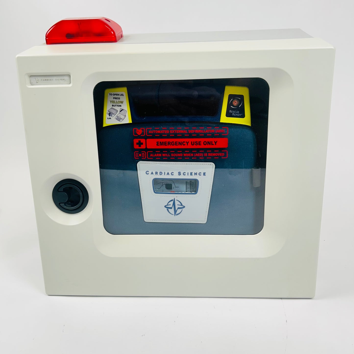 Cardiac Science Defibrillator with Box No Battery