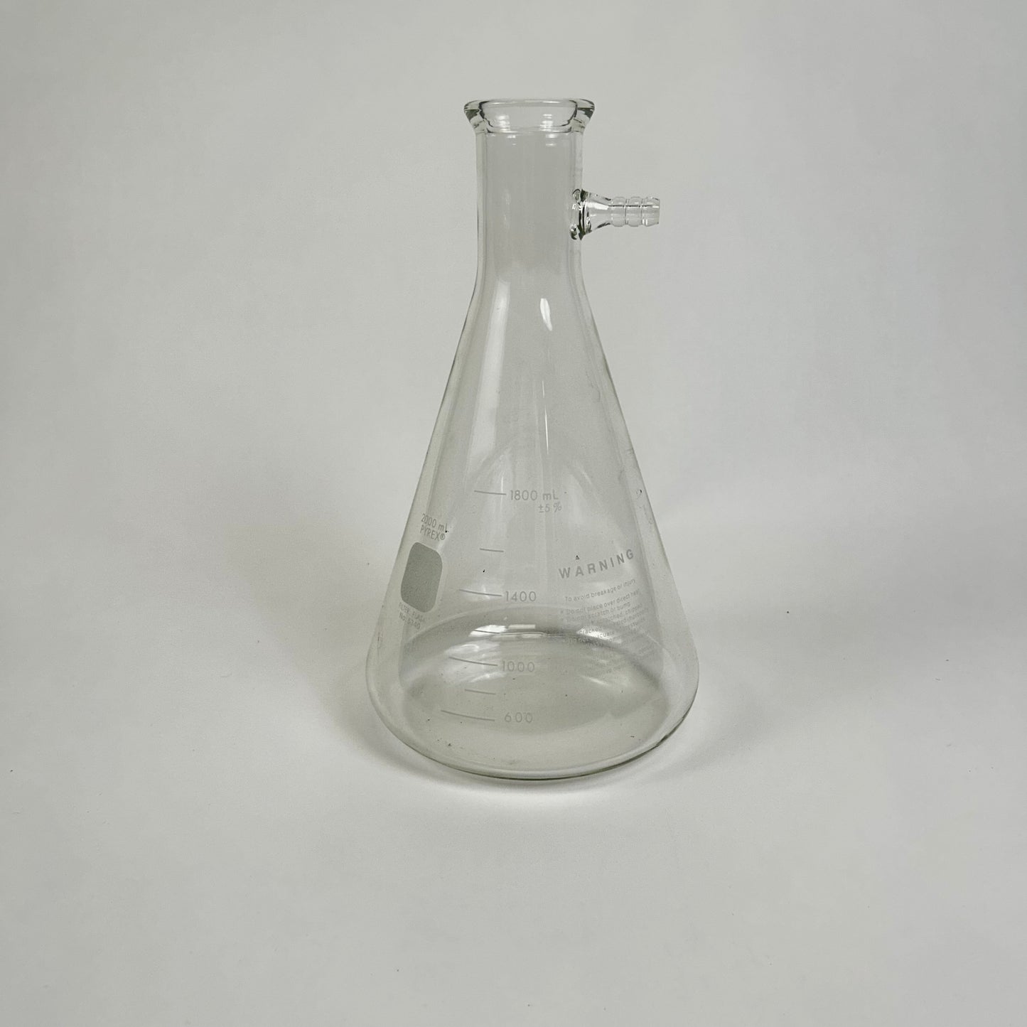 PYREX 5340 2000 ml Heavy Wall Borosilicate Glass5340 Filtering Flasks, with Sidearm