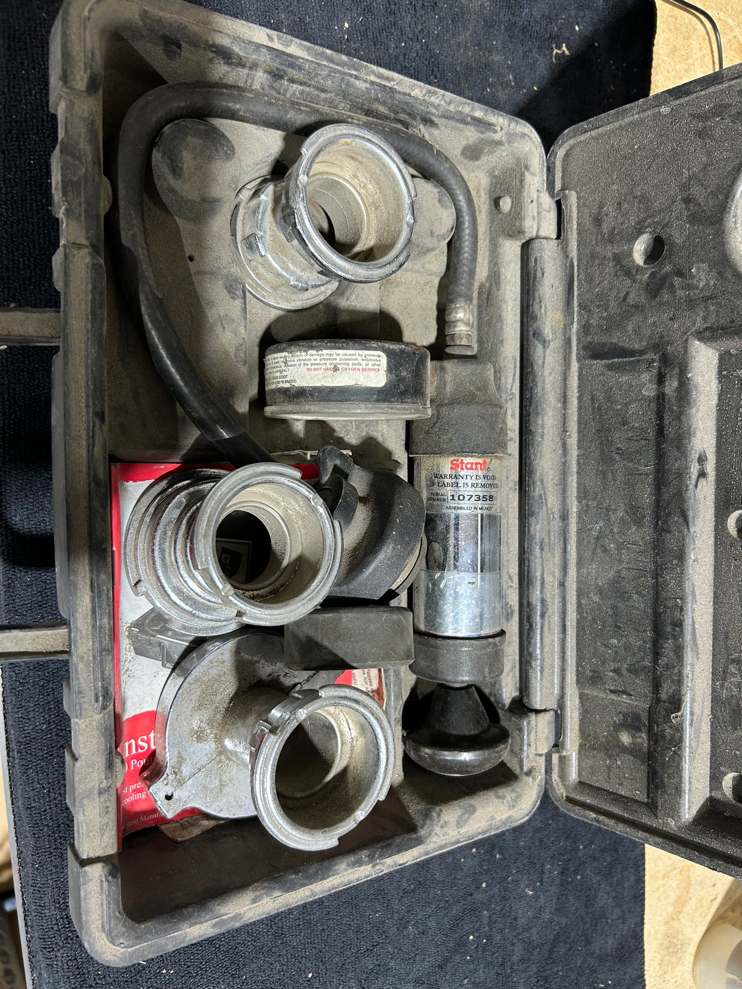 Stant Cooling System Tester, Metallic