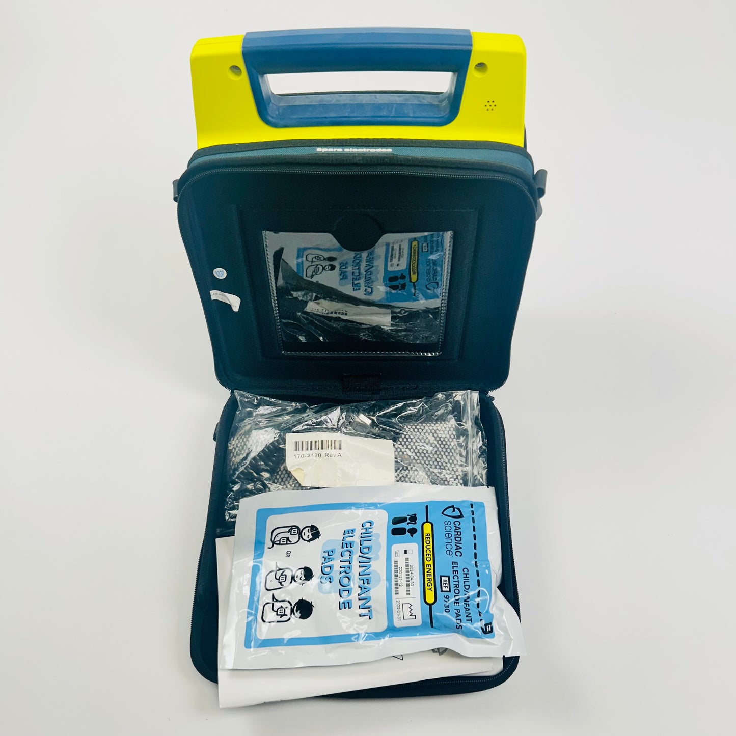 Cardiac Science AED Box and Defibrillator With Low Battery