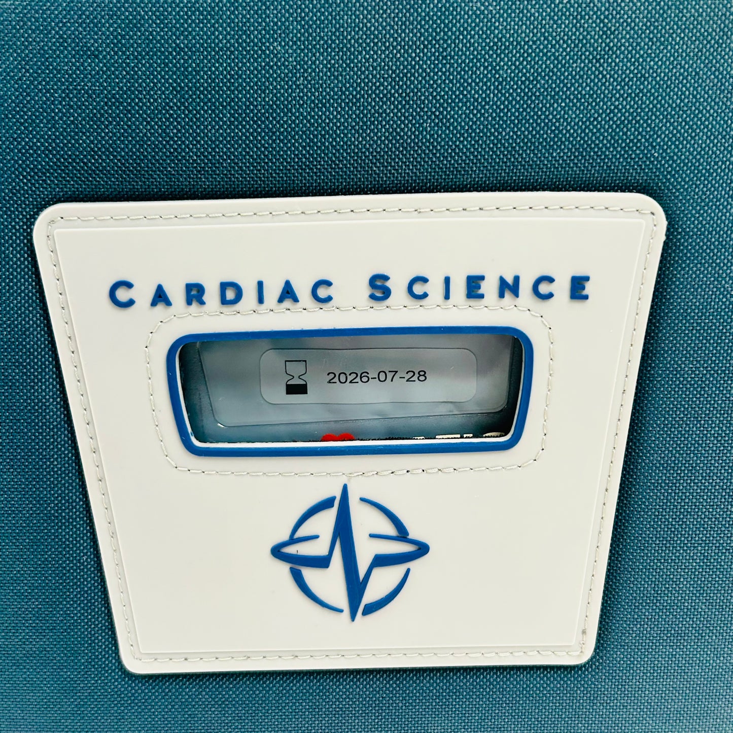 Cardiac Science Defibrillator with Box and battery