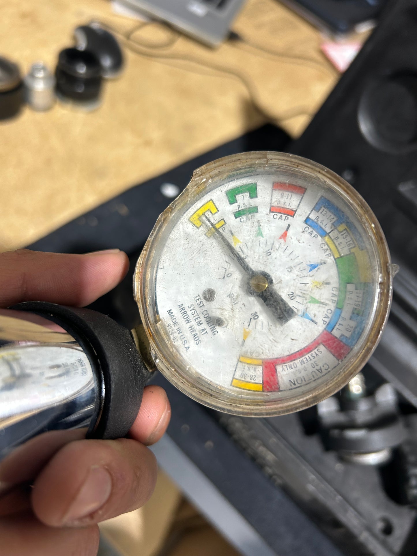 Stant Cooling System Tester, Metallic