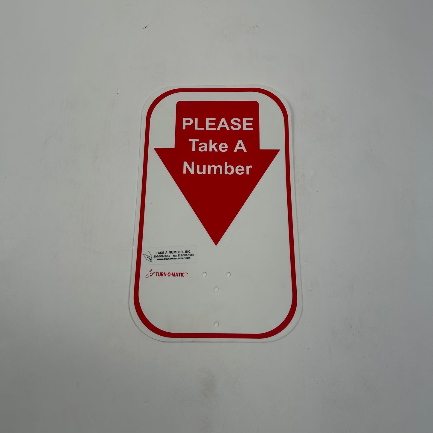 Turn-O-Matic Machine with Sign