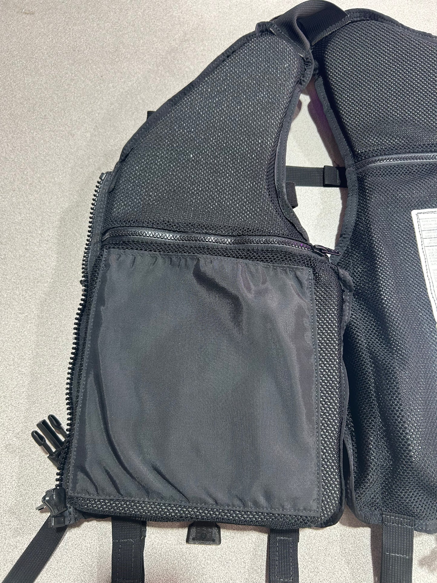 London Bridge Trading Co LBT-1620G-R (LH) Tactical Vest w/ Flotation, Black