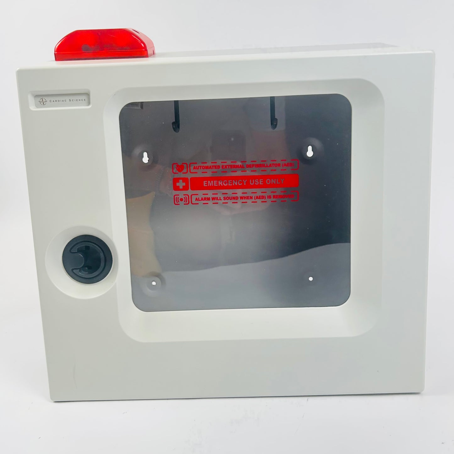 Cardiac Science Defibrillator with Box and battery