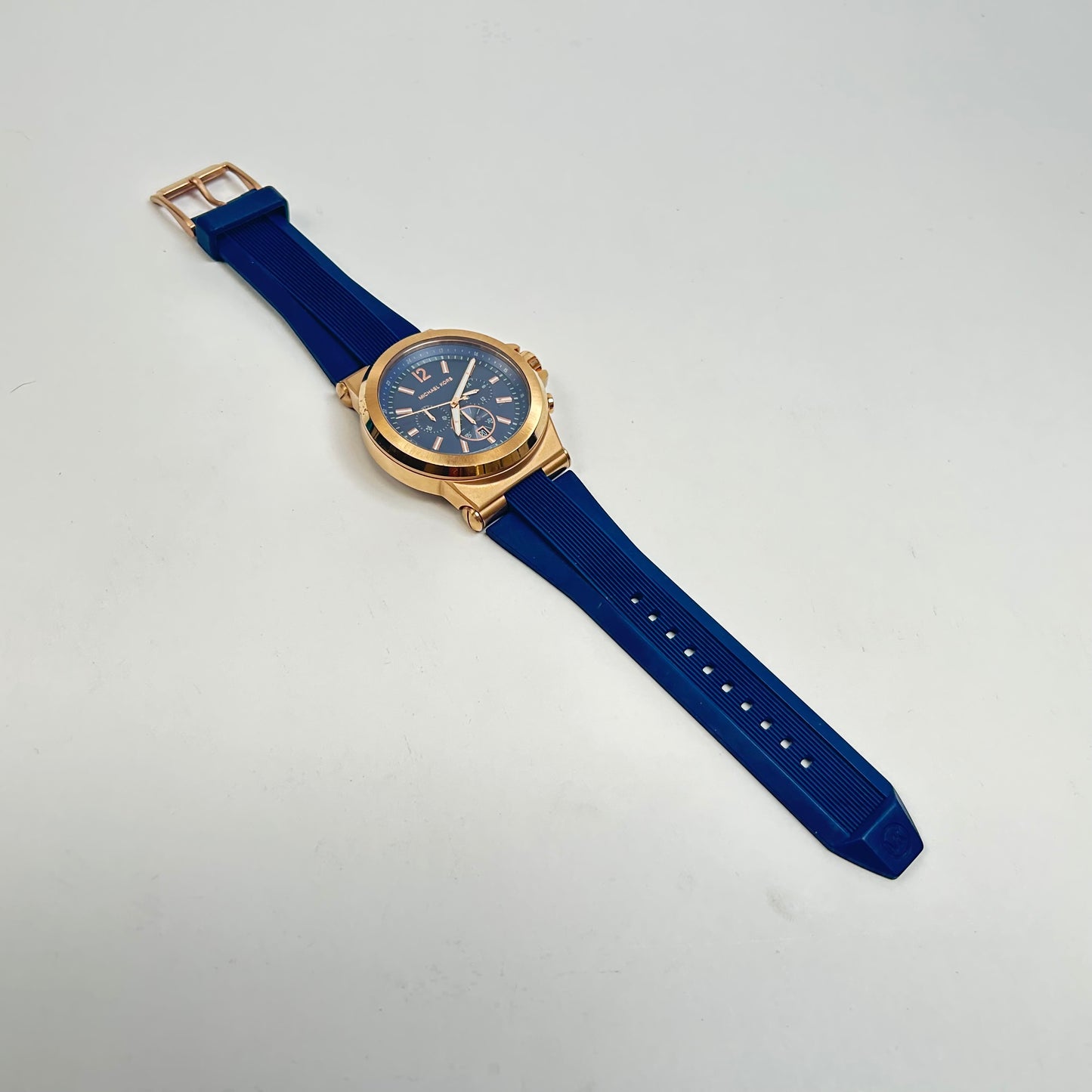 Michael Kors Men's Dylan Blue Dial Watch - MK8295 (Battery Needs Replacement)