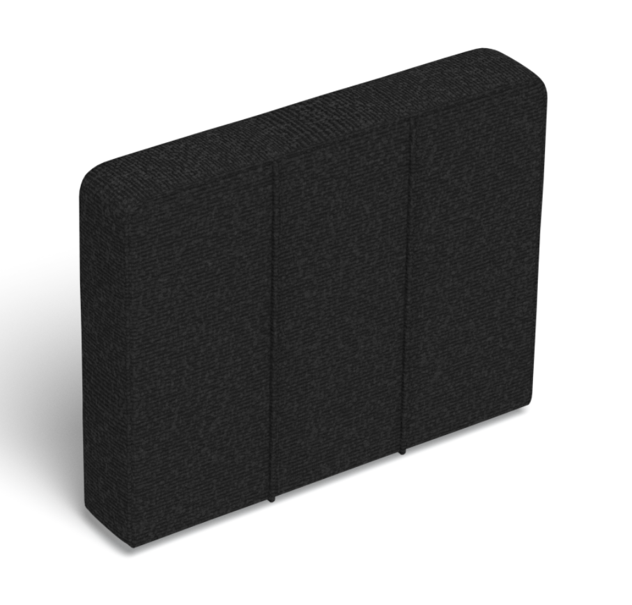 Lovesac Sactional Standard Side Cover Onyx Boucle Upholstery Replacement Piece