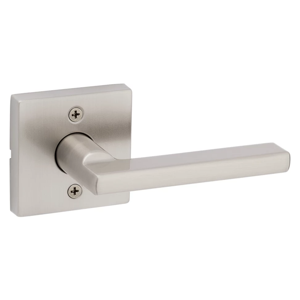 Kwikset Halifax Passage Door Lever Set Satin Nickel 720HFLSQT-15
