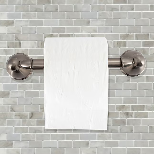 EZ-Flo Toilet Tissue Holder Brushed Nickel
