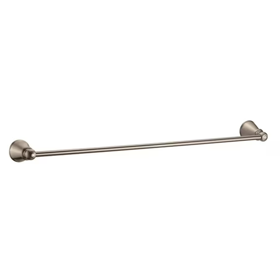 The Design House Kassel Wall-Mount Towel Bar in Brushed Nickel, 18"