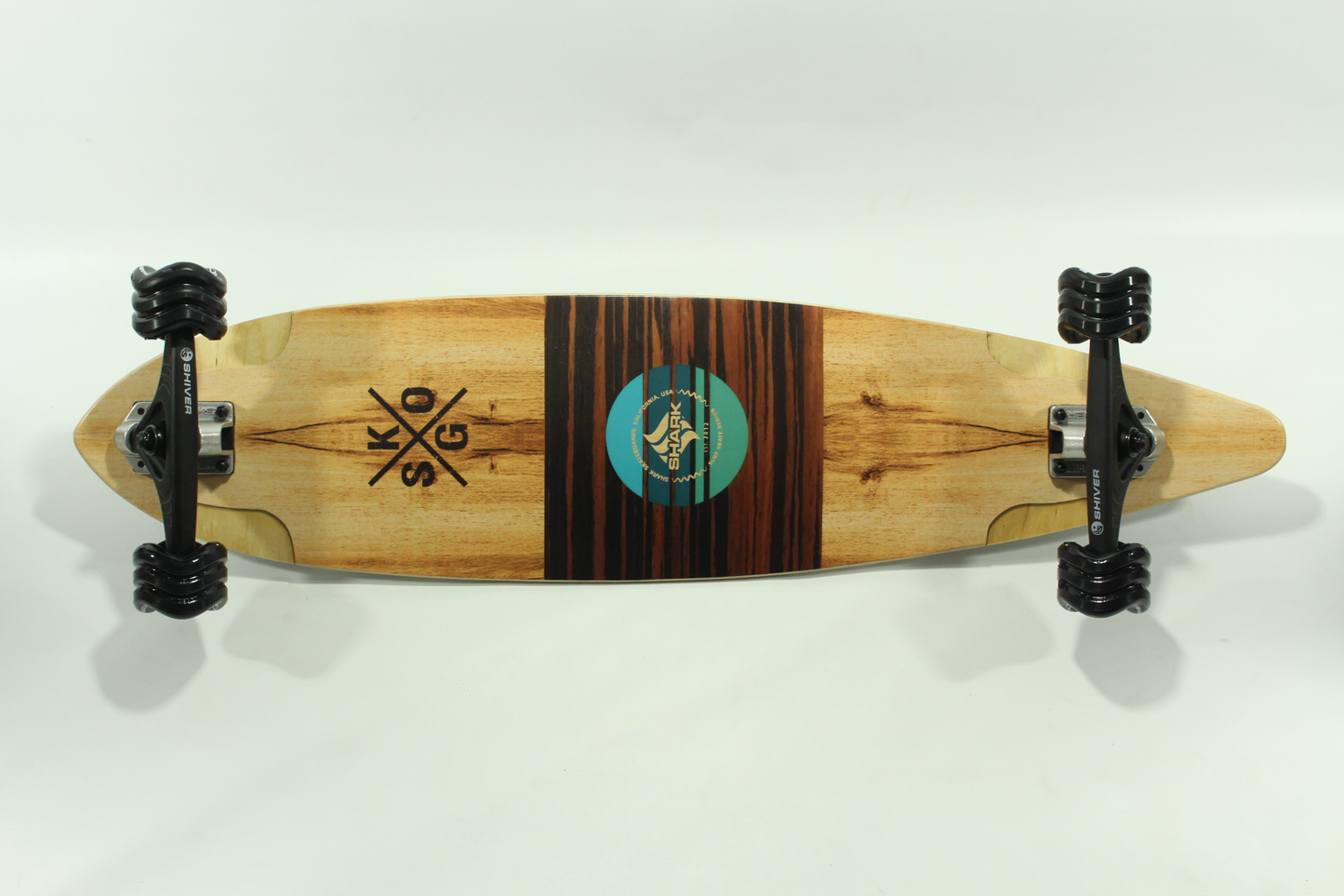 Shark Wheel Pintail Skogger (Pinskog) Longboard