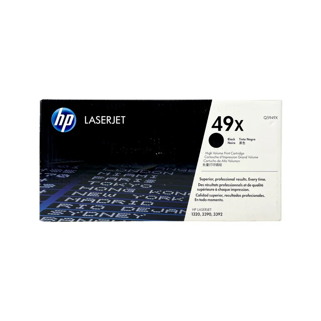 HP Q5949X 49X High Yield Black LaserJet Toner Cartridge Genuine OEM Sealed