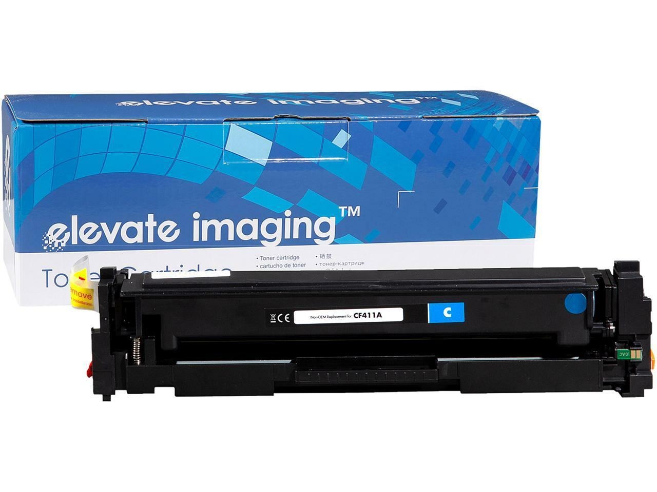 Elevate Imaging cyan toner cartridge for HP Laser Jet 410A CF411A M452, M377, M477