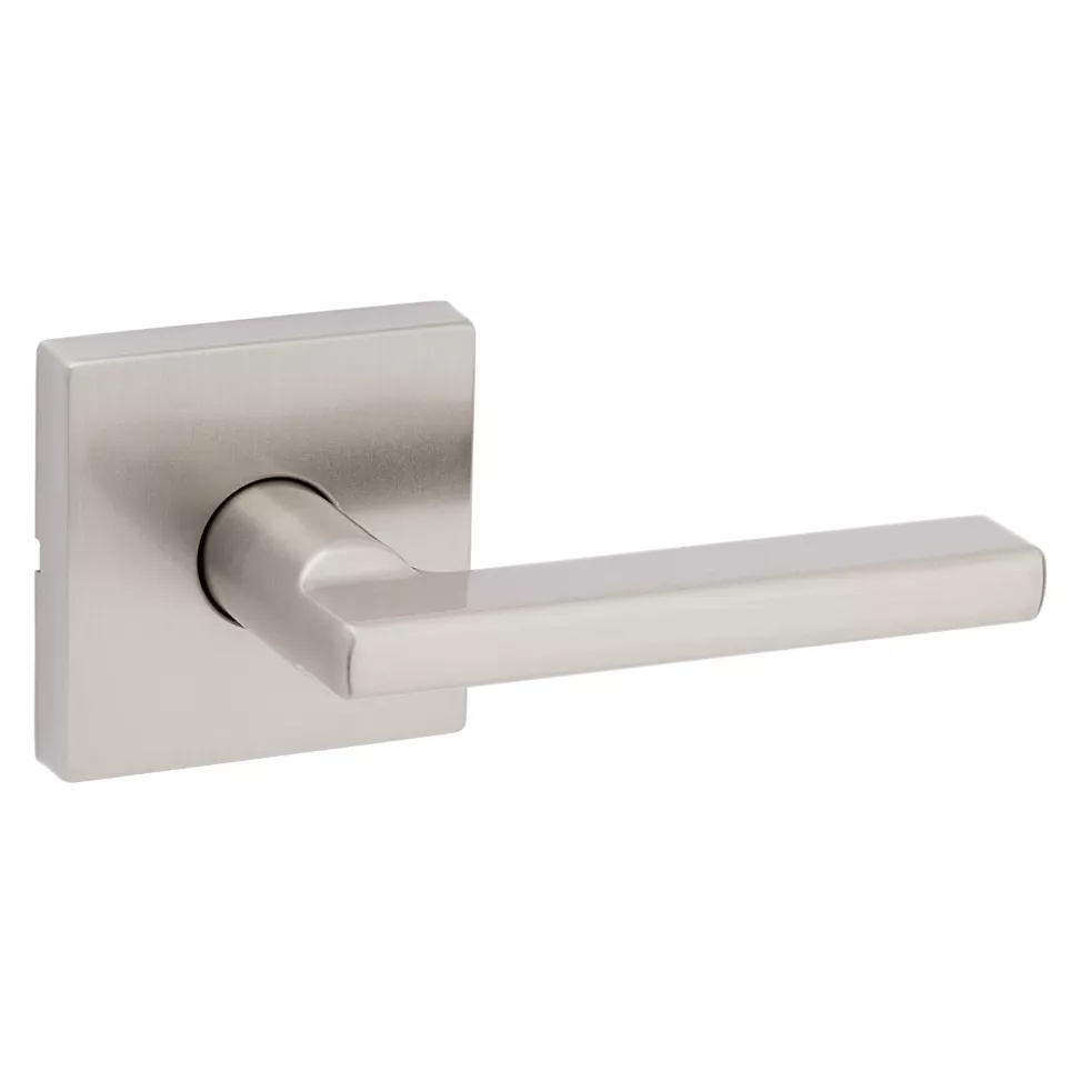 Kwikset Halifax Passage Door Lever Set Satin Nickel 720HFLSQT-15