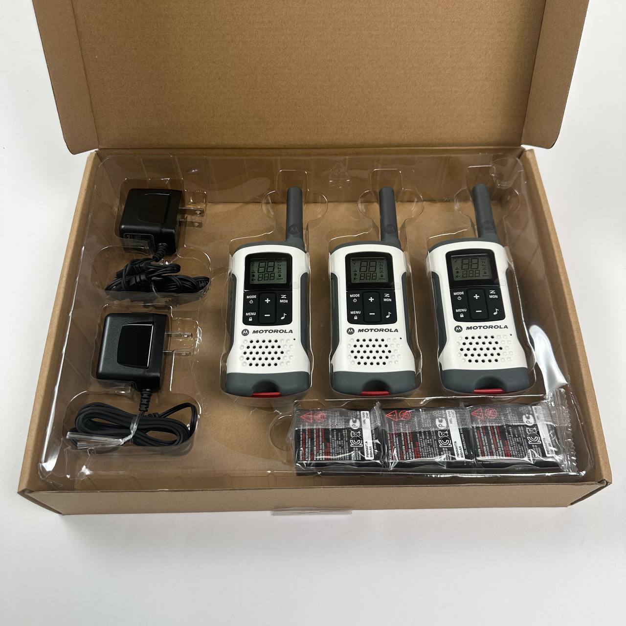 Motorola T260TP Talkabout Radio, 3 Pack