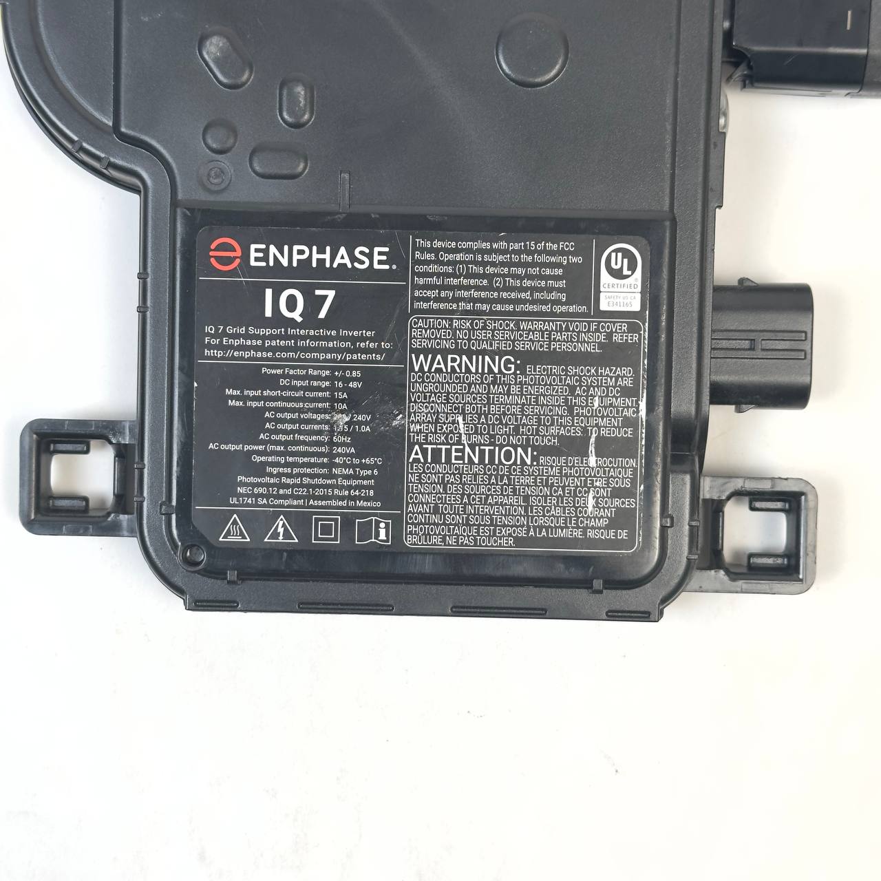 Enphase Solar Micro Inverter IQ7-60-2-US USED