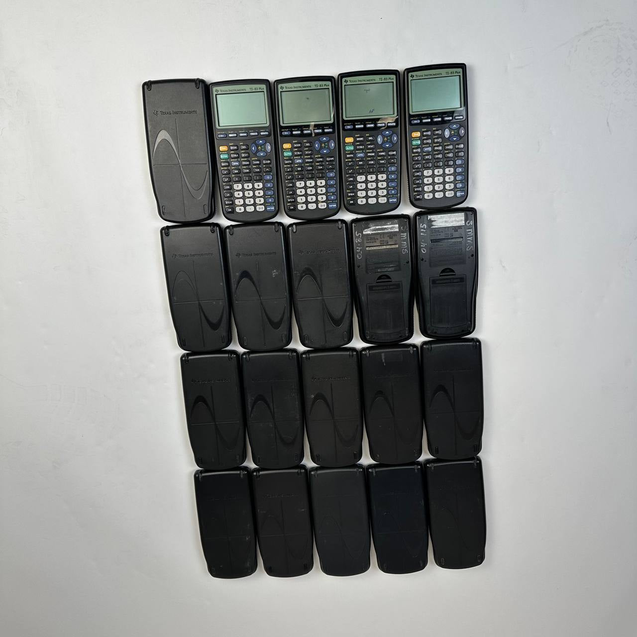 Texas Instruments TI-83 Plus Graphing Calculator Lot of 20 TI-83 for parts only