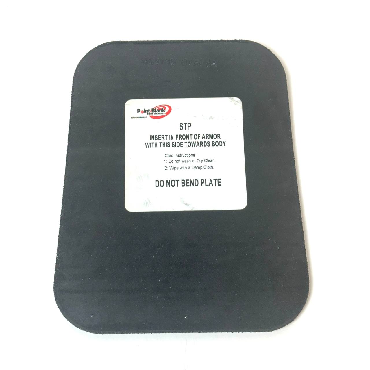 Point Blank 5" x 7.5" Armor Plate Carrier Insert Ballistic Body Armor Panel