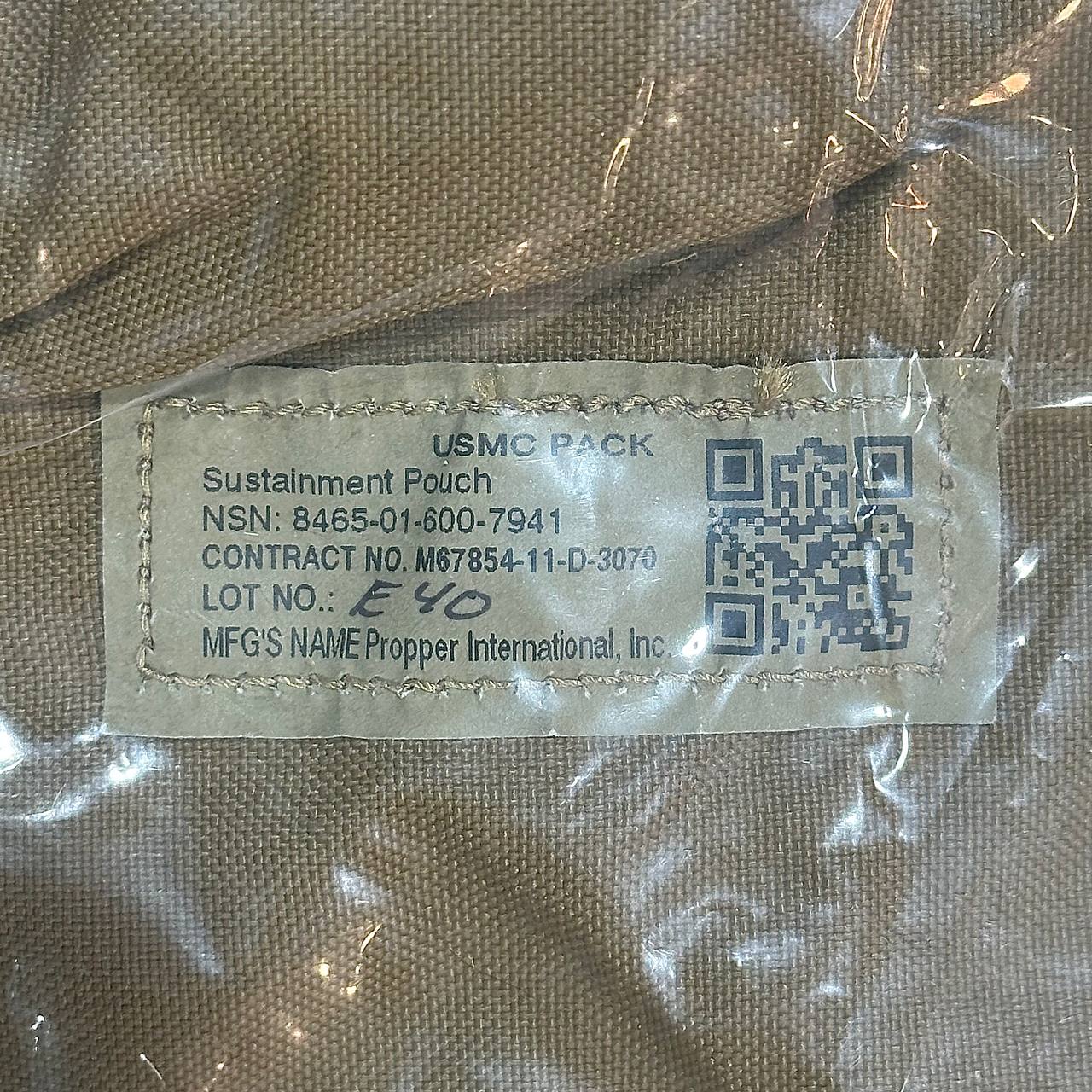 USMC Military Coyote Sustainment Pouches (2 per pack)