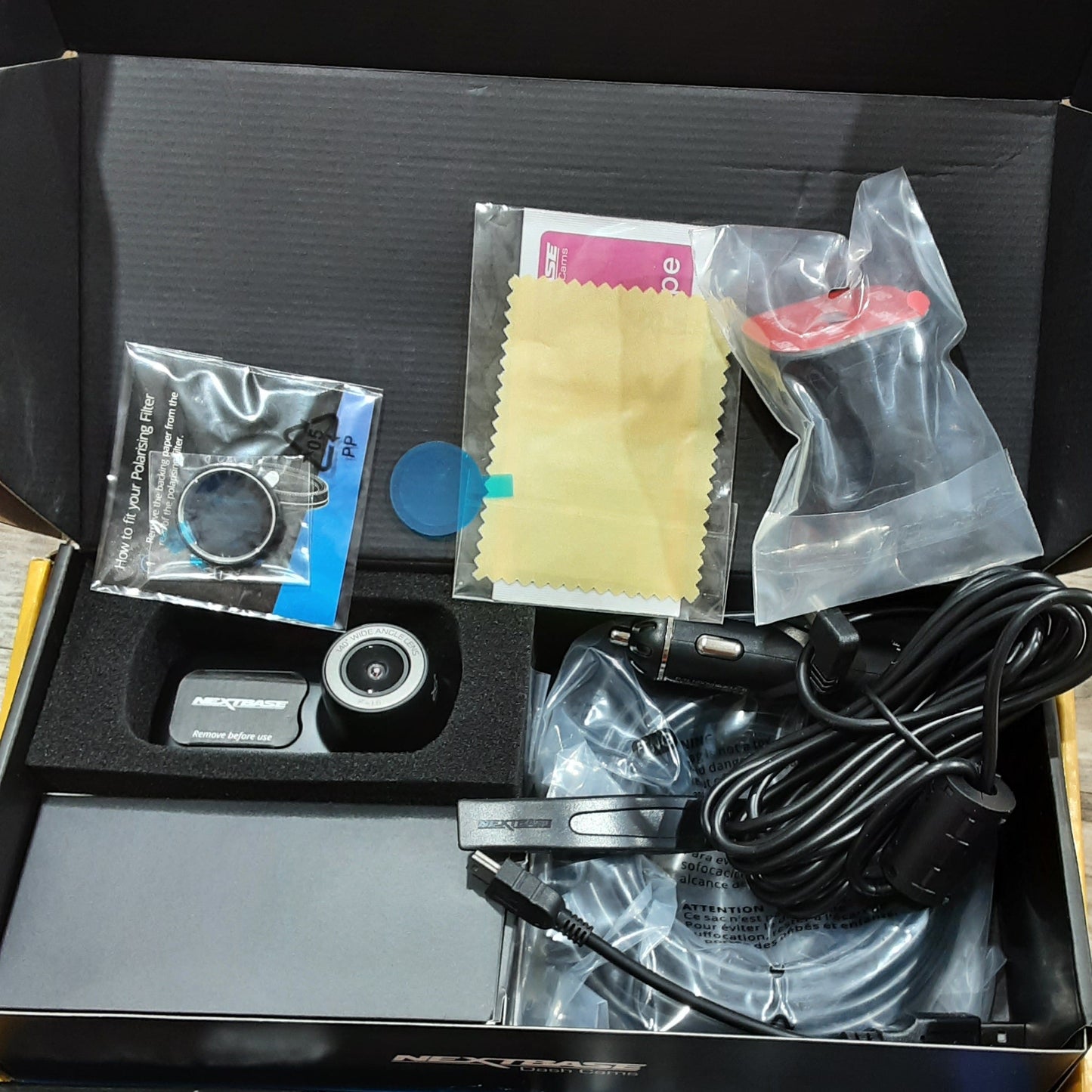 Nextbase 222XR Dash Camera + Rear Cam Bundle, Includes 32GB SD Card