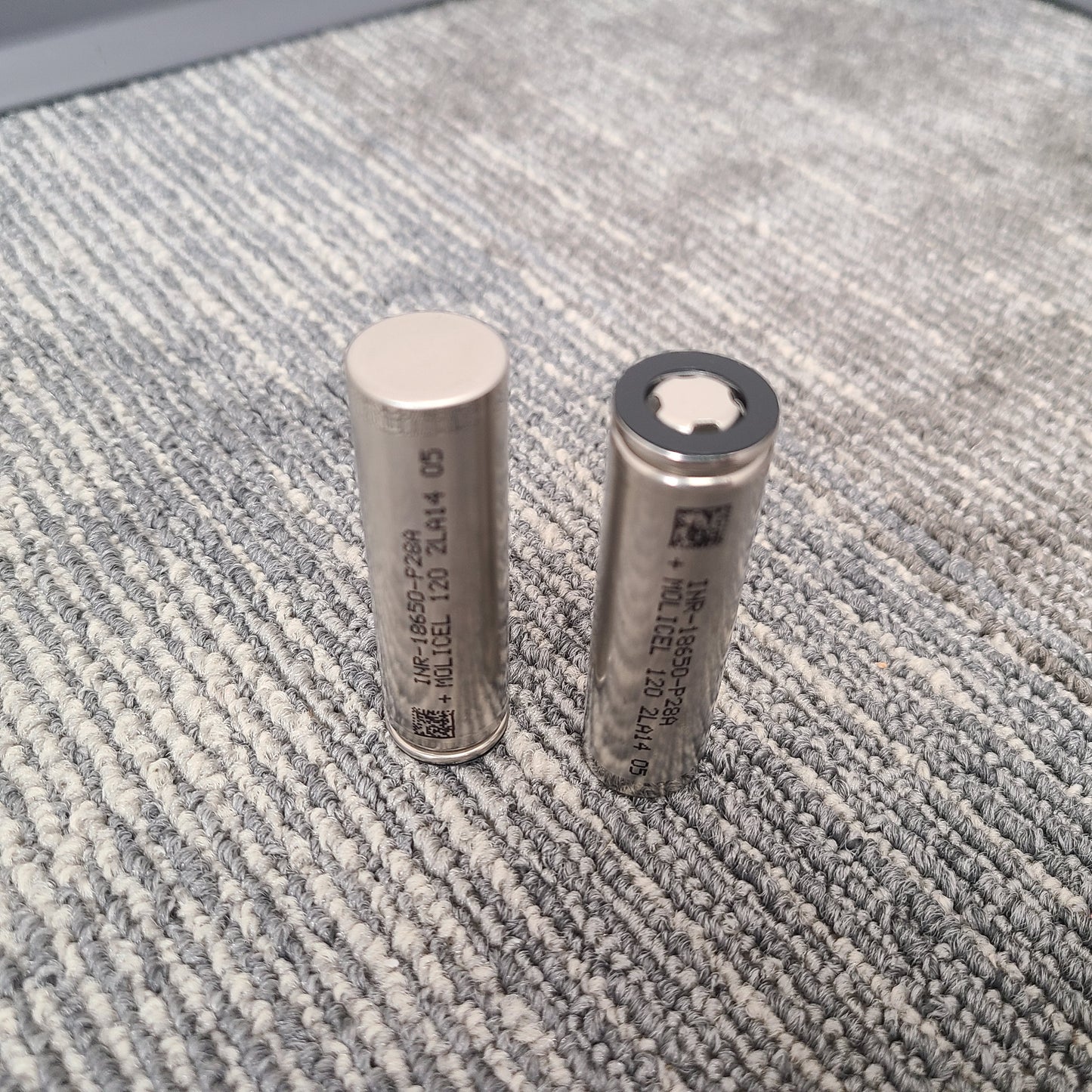 100 pcs MOLICEL 18650 2800 MAH 35A LiION BATTERY. INR-18650-P28A 10.3 Wh $1.75/cell