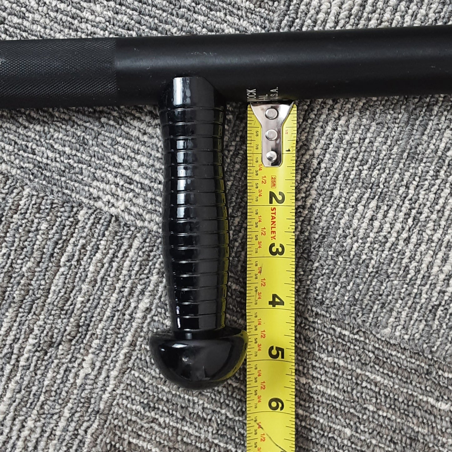 Surplus Monadnock PR-24 Rigid Side-Handle Black Aluminum Baton