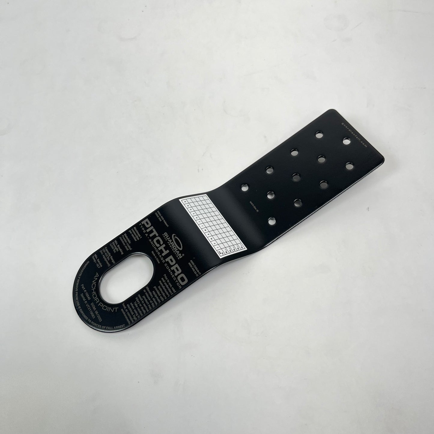 Guardian Fall Protection Pitch Pro Anchorage Connector Steel Brown