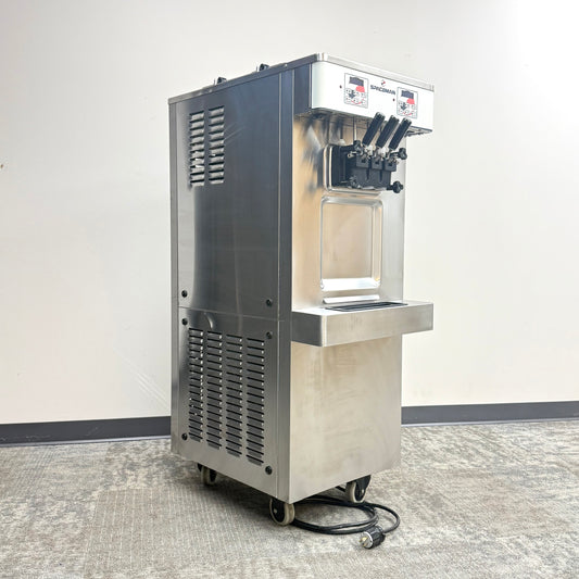 Spaceman 6250-C Twin Twist Soft Serve Ice Cream Machine Single Phase