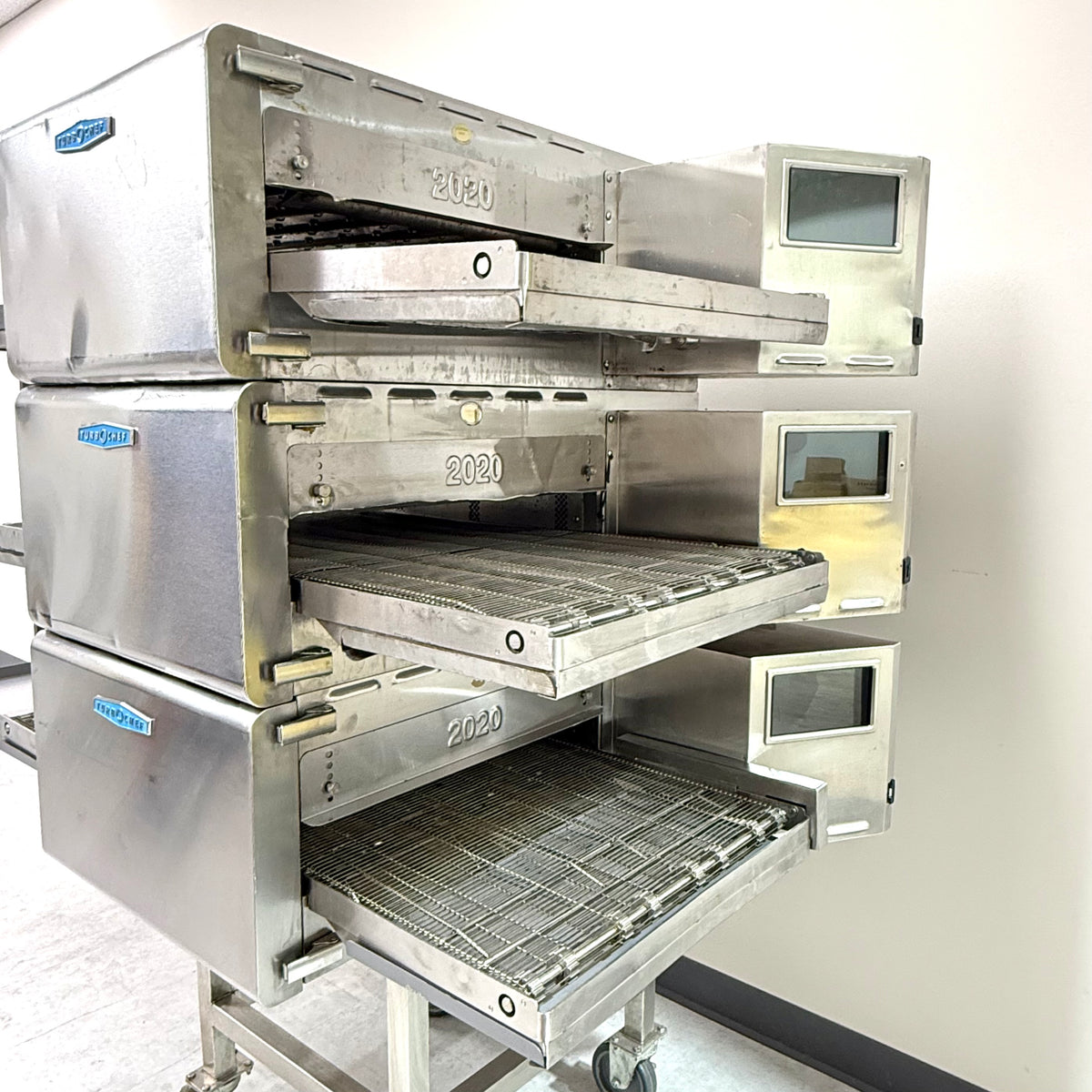 TurboChef Commercial High-Speed Pizza Oven – Triple Stacked Electric Rapid Cook Oven System