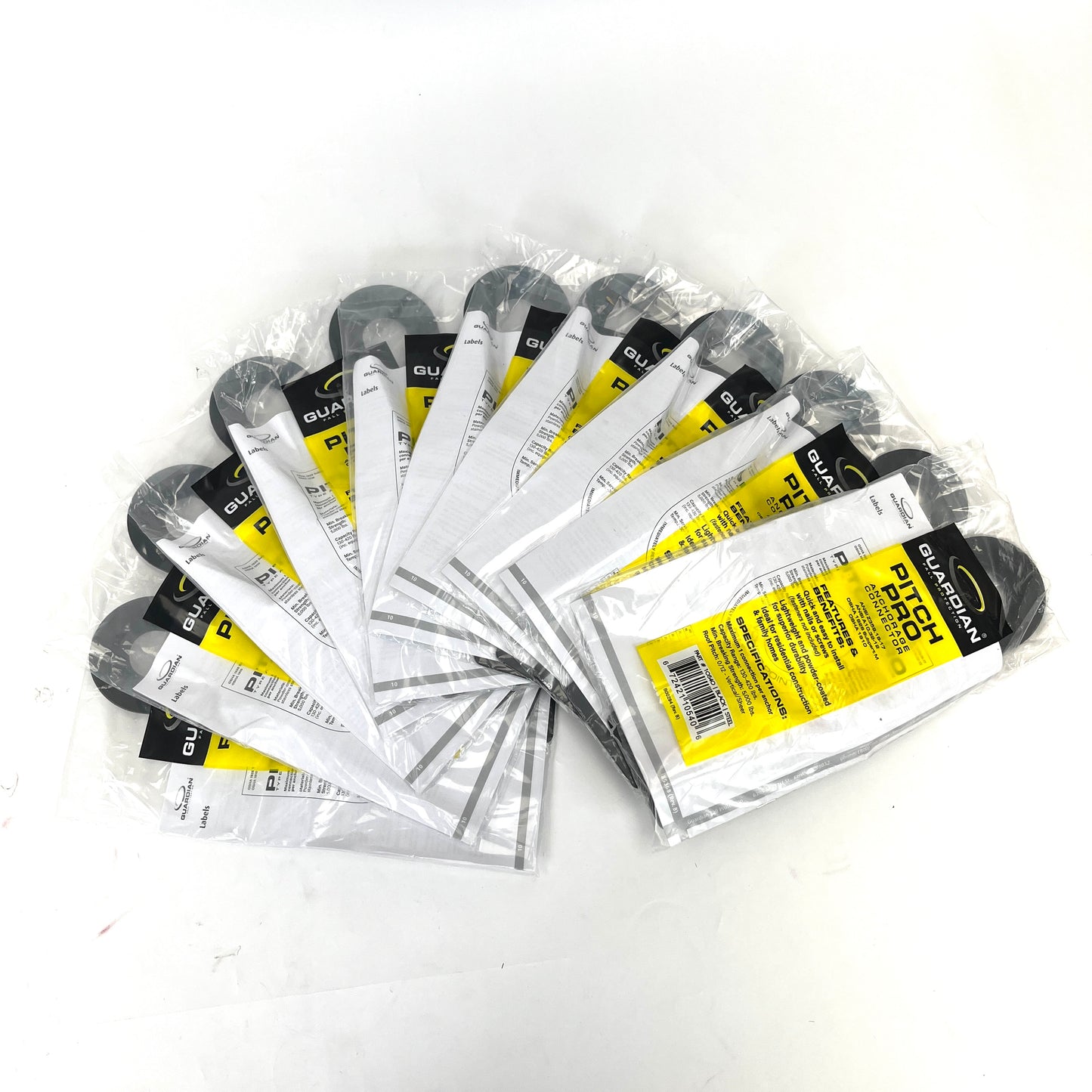 (10) Guardian Fall Protection Pitch Pro Anchorage Connector Black