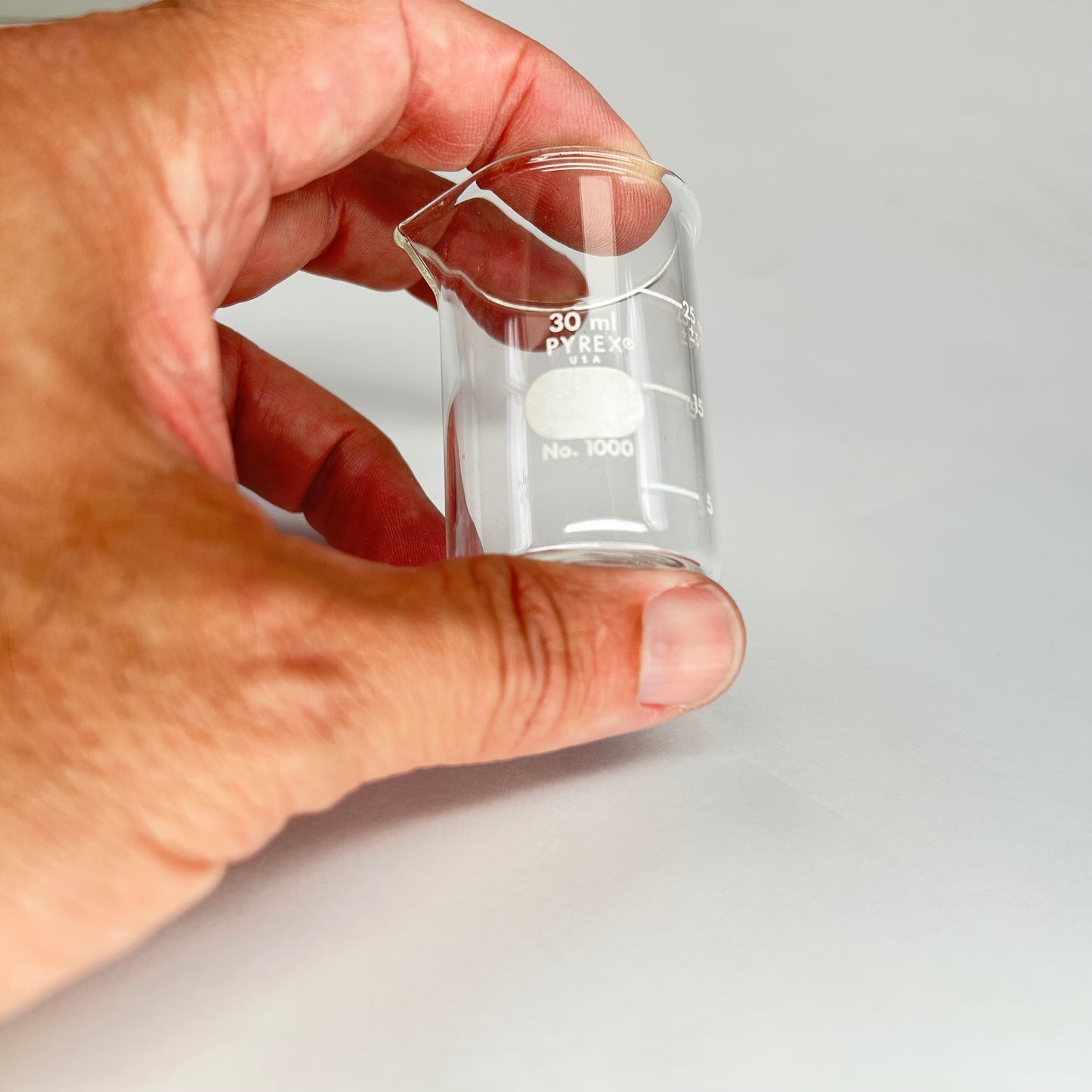 PYREX® Griffin Low Form 30 mL Beaker, Graduated Box of 12. Two boxes available.