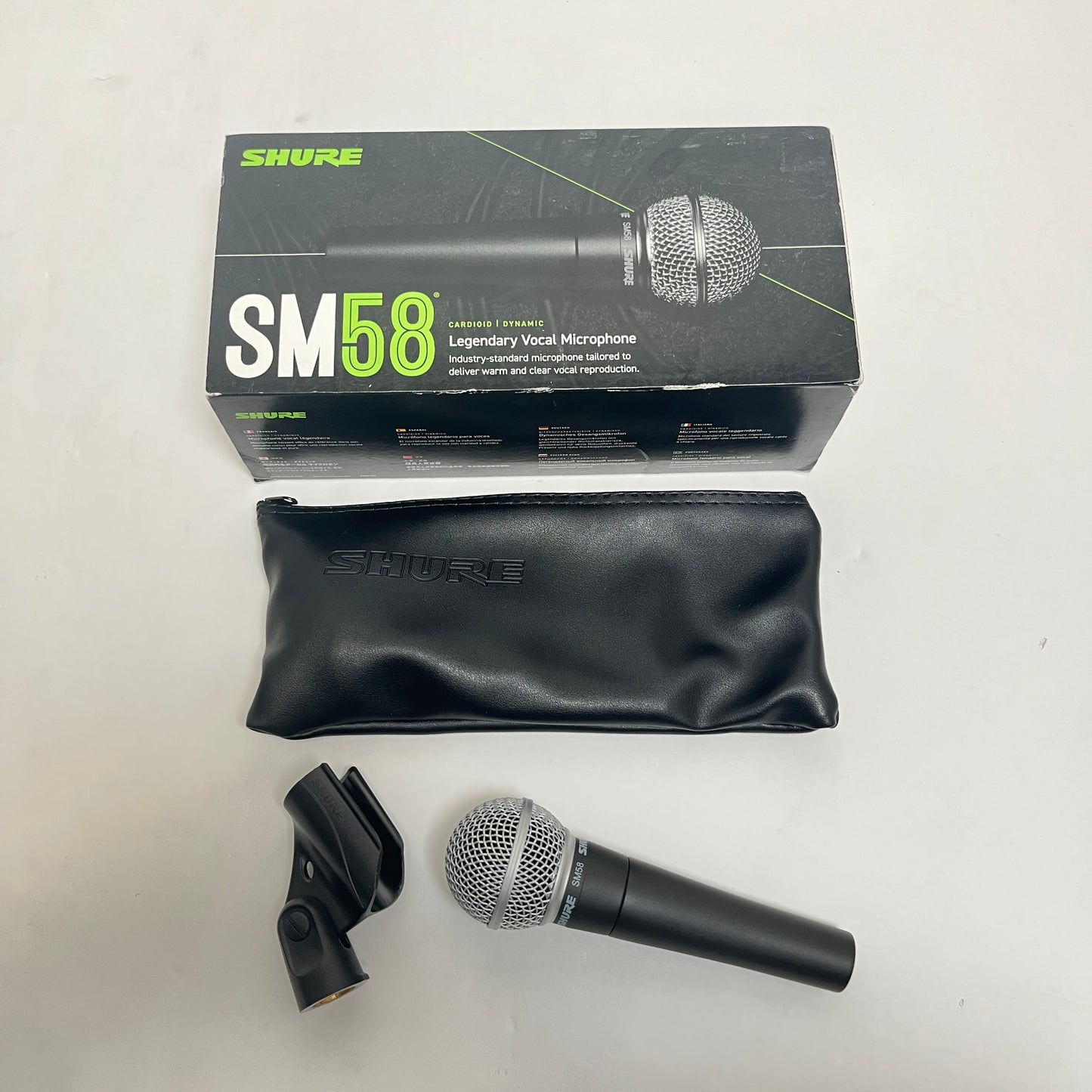 Shure SM58-LC Cardioid Dynamic Vocal Microphone