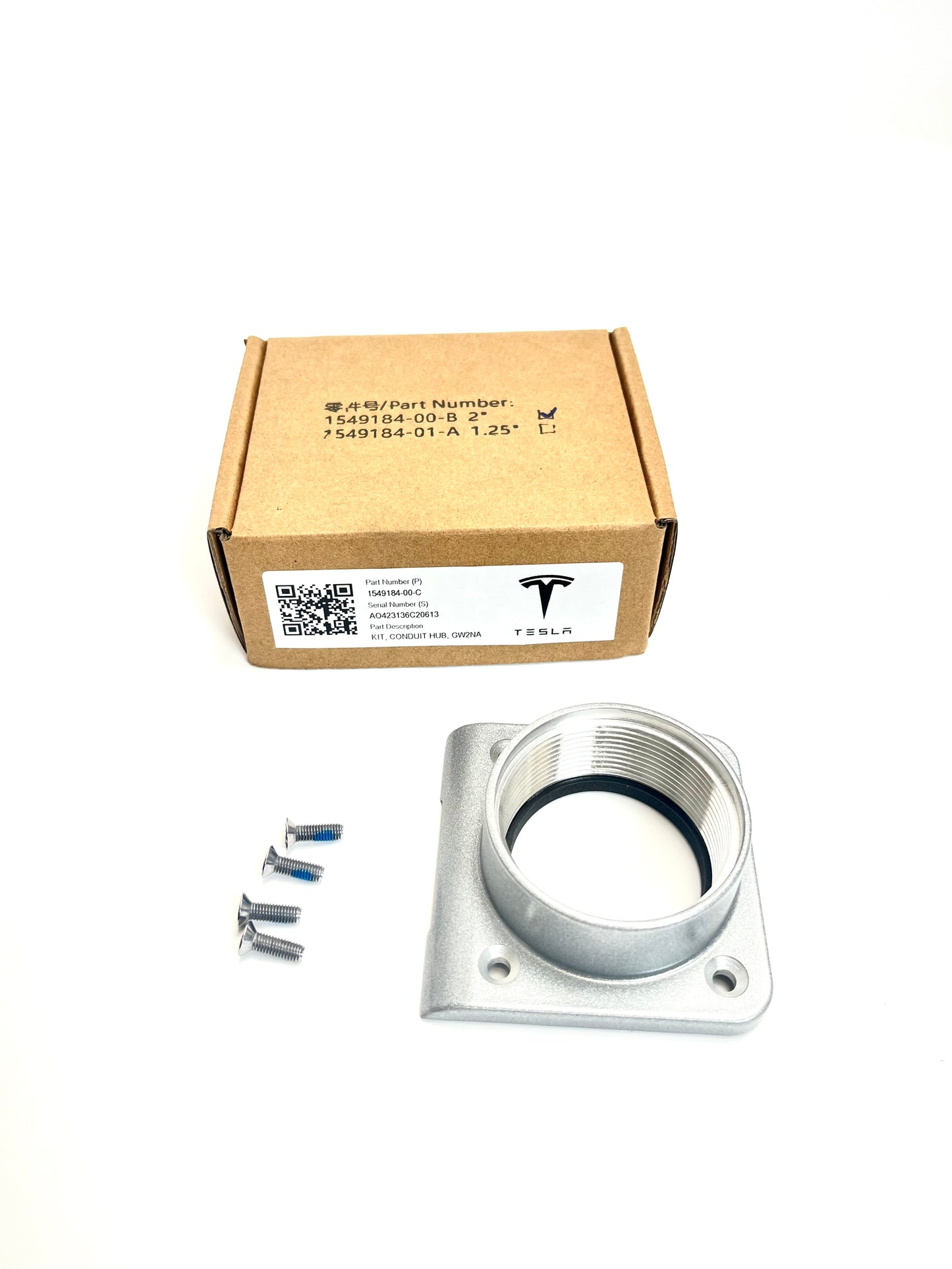 Tesla 2" Conduit Hub Kit GW2NA Gateway 2 Powerwall OEM 1549184-00-C