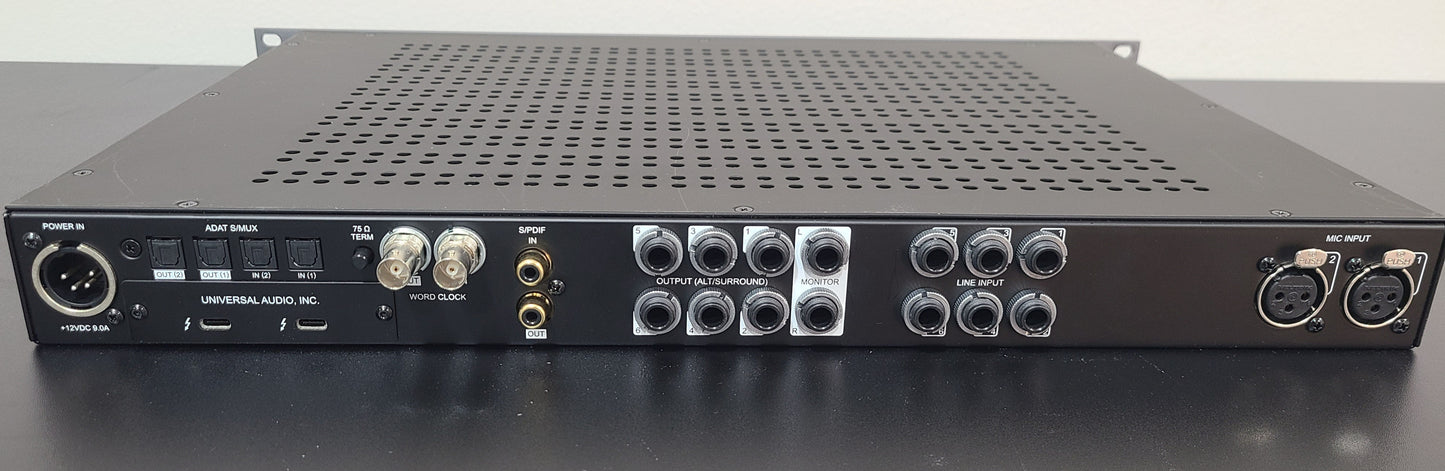 Universal Audio Apollo X6 Thunderbolt 3 Audio Interface UAD DSP w/Power Cord