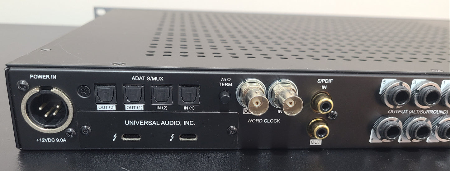 Universal Audio Apollo X6 Thunderbolt 3 Audio Interface UAD DSP w/Power Cord