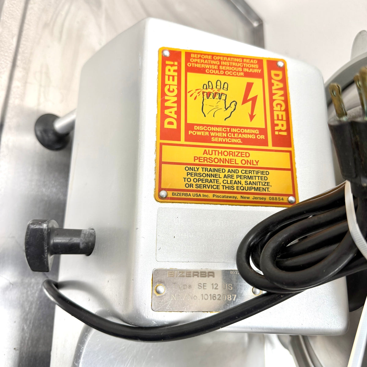 Bizerba SE12 US Manual Commercial Meat & Deli Slicer Restaurant Grocery