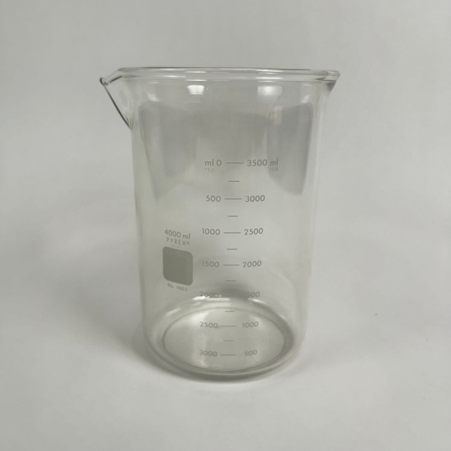 4000 ml PYREX Heavy Duty Griffin Beaker
