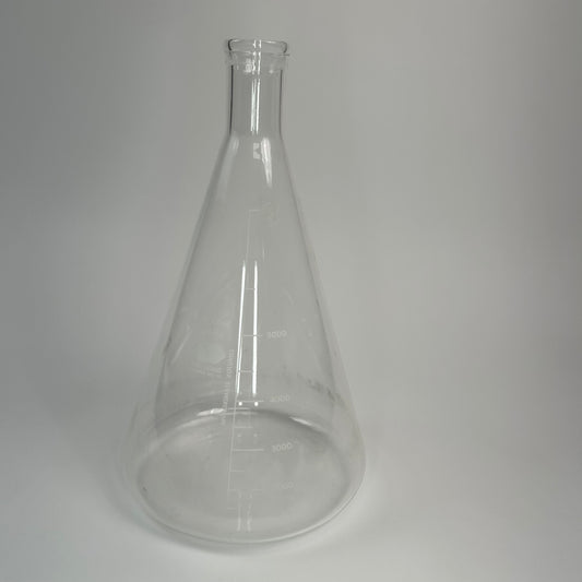Kimax Erlenmeyer Flask, 6000mL – Narrow Mouth, Heavy-Duty Borosilicate Glass