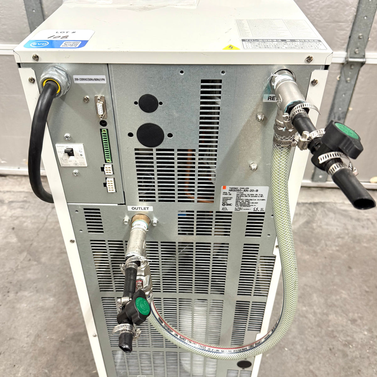 SMC Thermo-Chiller HRS050-AN-20-B – Industrial Recirculating Temperature Control System