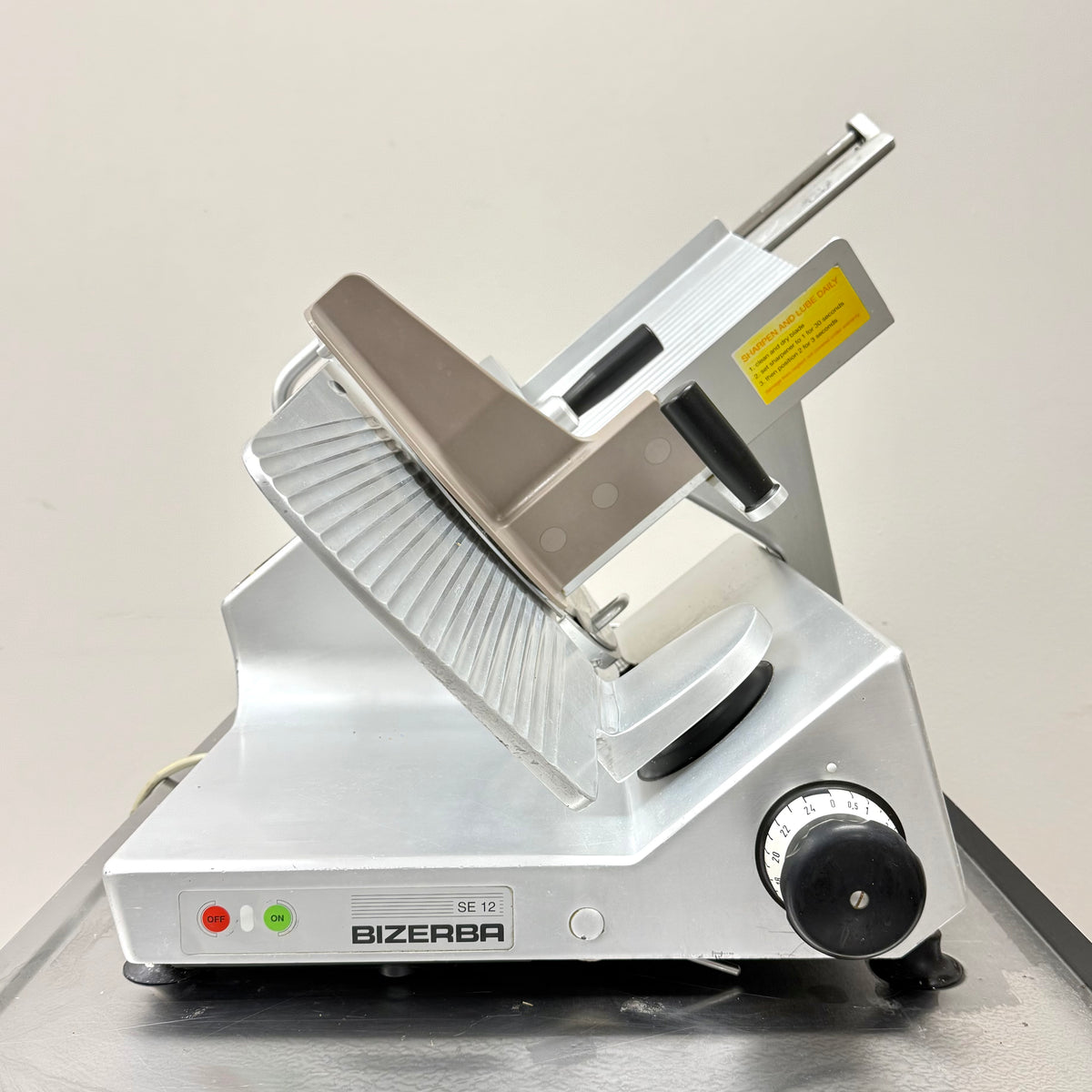 Bizerba SE12 US Manual Commercial Meat & Deli Slicer Grocery Restaurant