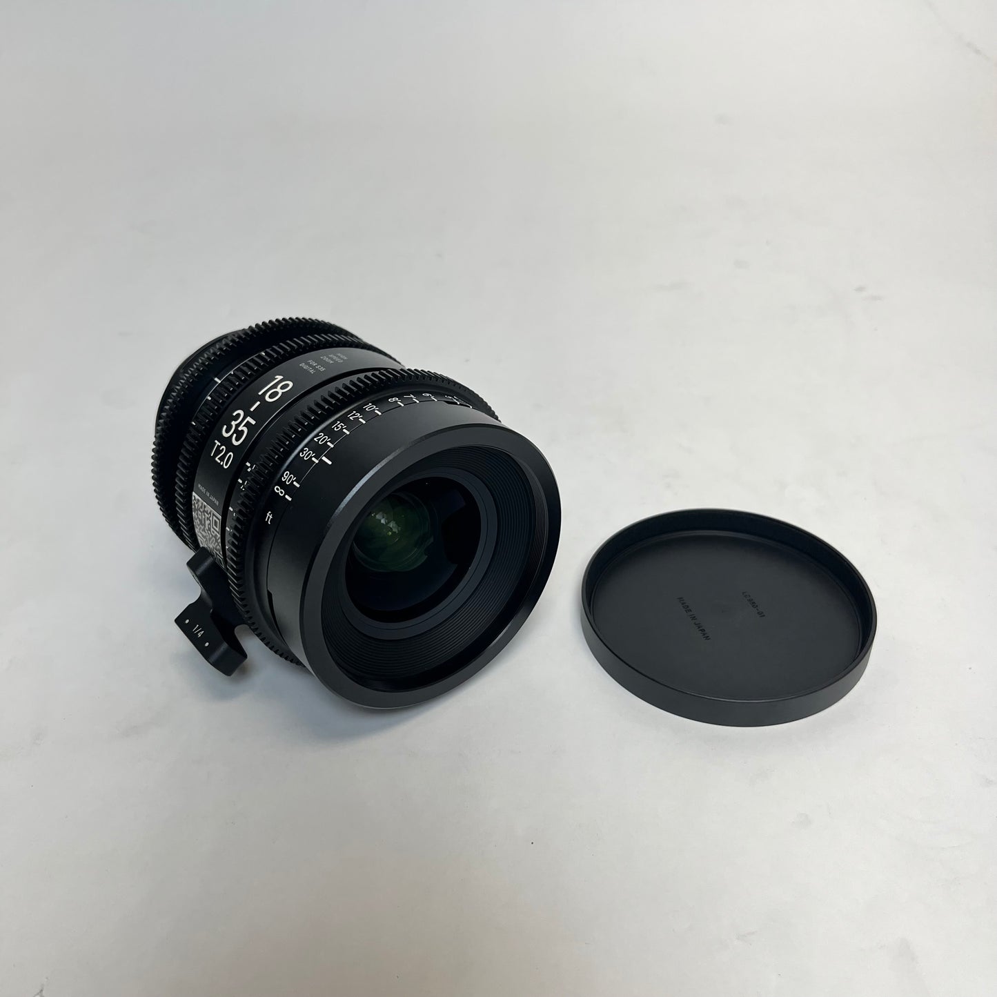 Sigma Cine 18-35mm T2.0 and 50-100mm T2.0 cinema zoom with pelican case
