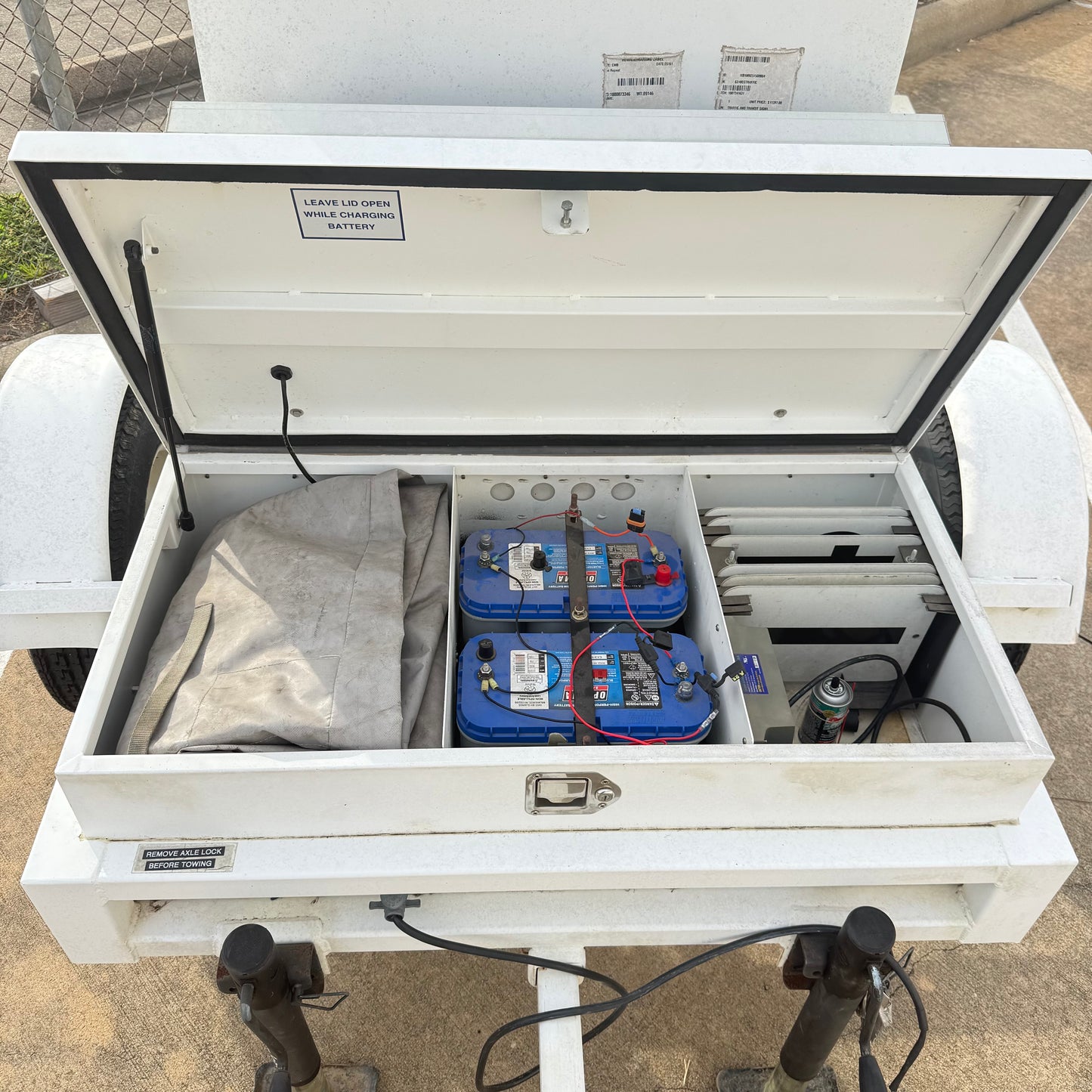 Kustom Signals Radar Speed Display Trailer – Portable Traffic Speed Monitor