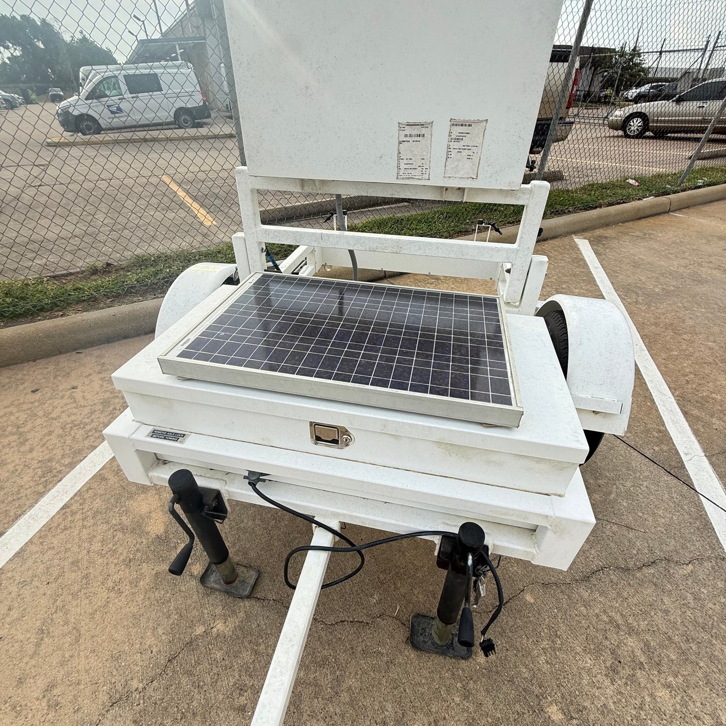 Kustom Signals Radar Speed Display Trailer – Portable Traffic Speed Monitor