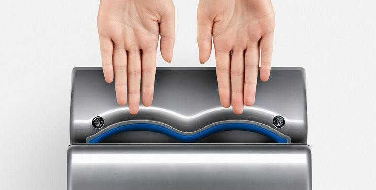 Dyson AB14 AirBlade Automatic Hand Dryer 120V -STEEL/ACIER STOCK HP158 New In Box